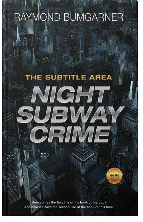 Front view of Premade Mystery & Thriller & Suspense Book Cover - Bunker