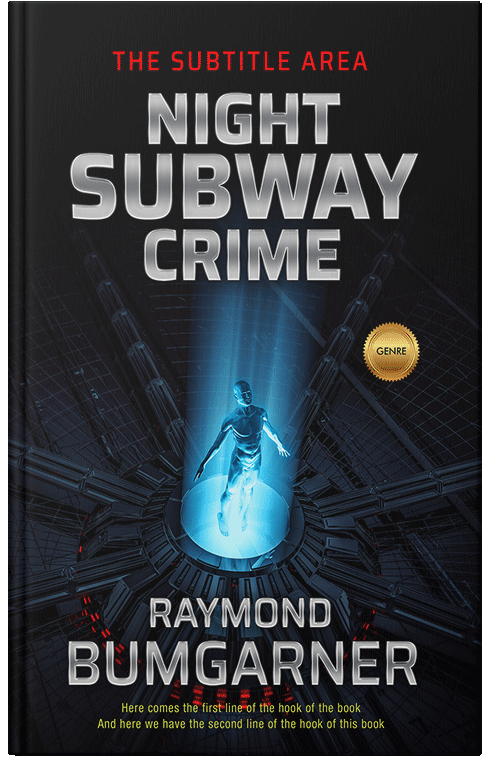 Front view of Premade Apocalyptica Book Cover - Bunker