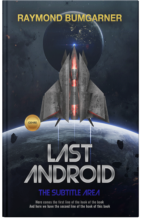 Front view of Premade Science Fiction Book Cover - Mirage