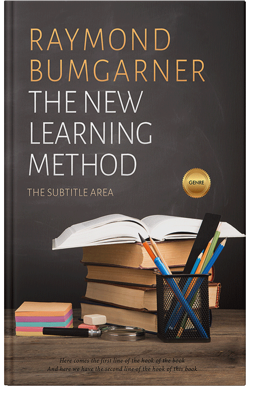 Front view of Premade Self-Improvement & Self-Help Book Cover - Dune