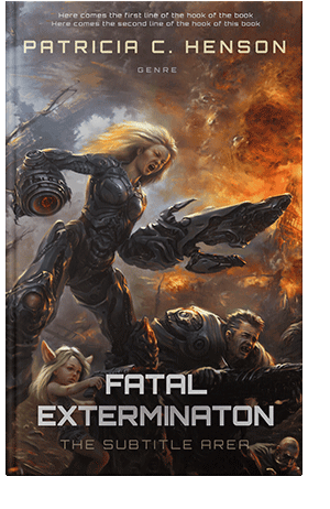 Pre Made Book Cover English Walnut