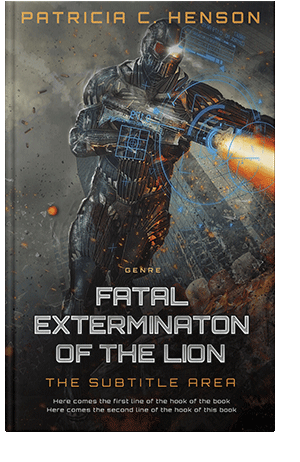 Pre Made Book Cover Dune