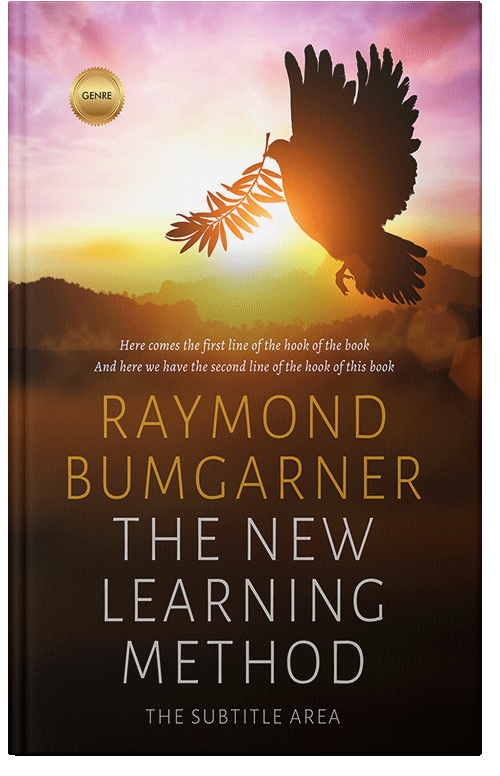 Front view of Premade Religion & Spirituality Book Cover - Cashmere