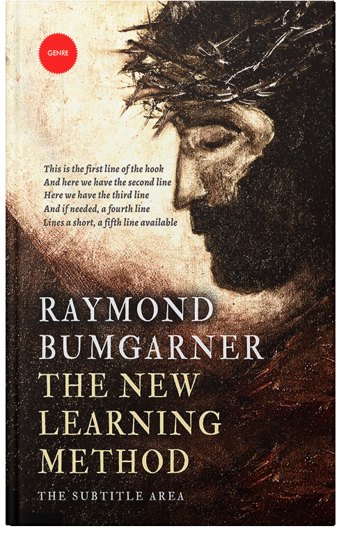 Front view of Premade Religion & Spirituality Book Cover - Coffee Bean