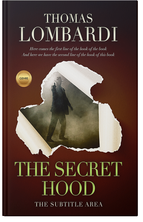 Front view of Premade Mystery & Thriller & Suspense Book Cover - Clinker