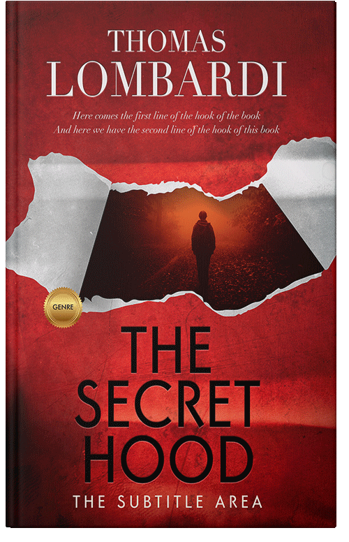 Front view of Premade Mystery & Thriller & Suspense Book Cover - Tamarillo