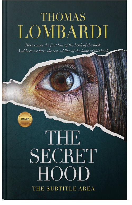 Front view of Premade Horror Book Cover - Rodeo Dust