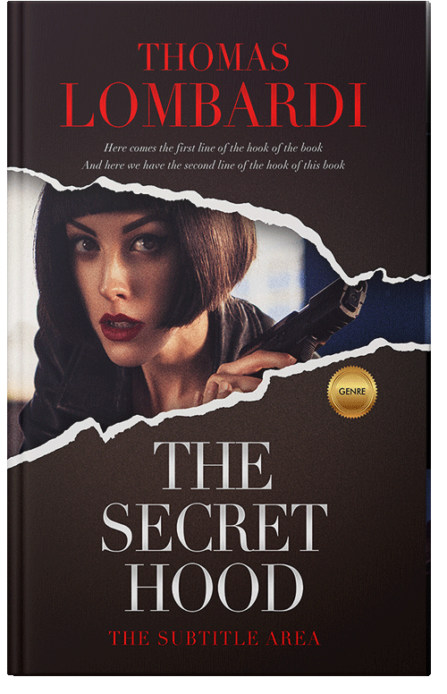 Front view of Premade Mystery & Thriller & Suspense Book Cover - Gondola