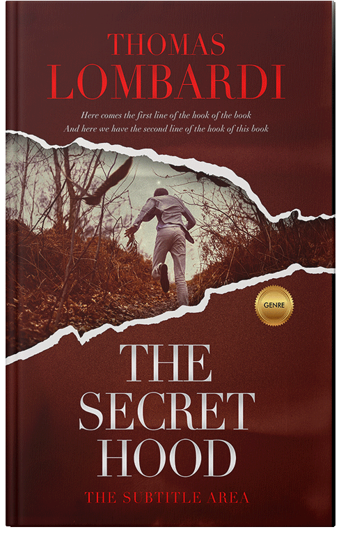 Front view of Premade Horror Book Cover - Van Cleef