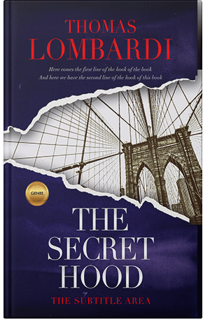 Premade Book Cover Wafer