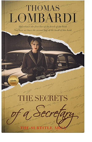 Pre Made Book Cover Sundance