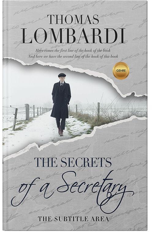 Front view of Premade Mystery & Thriller & Suspense Book Cover - Silver Sand