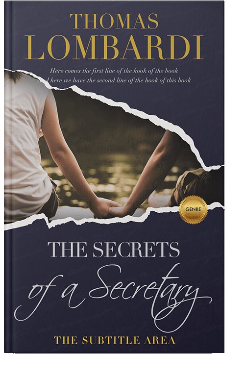 Front view of Charade #2173 - Premade Romance Book Cover