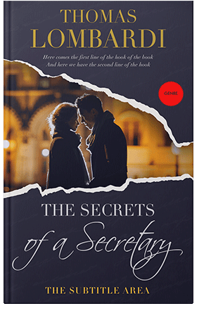 Pre Made Book Cover Steel Gray