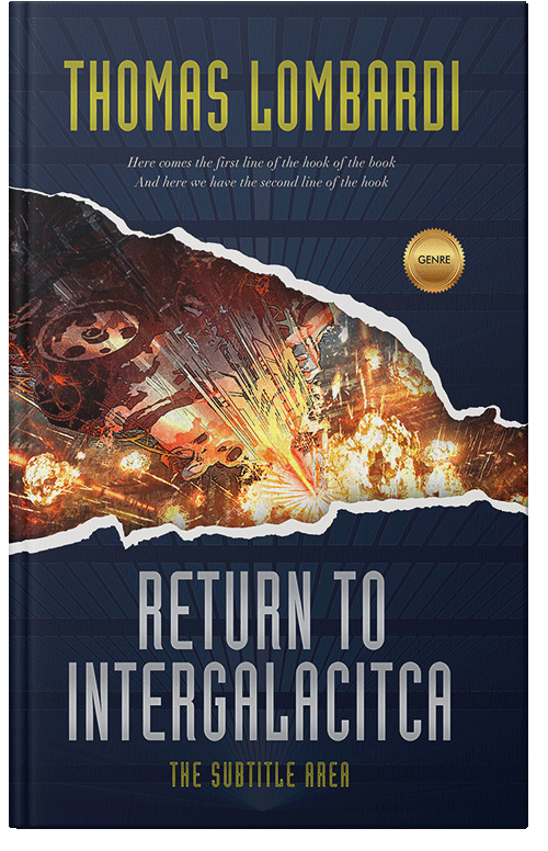 Front view of Premade Science Fiction Book Cover - Mirage