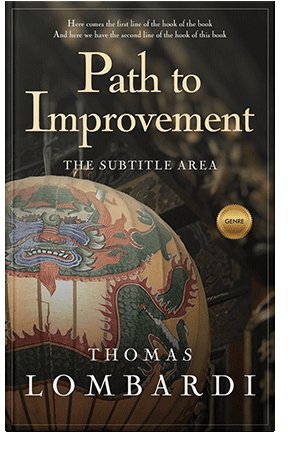 Pre Made Book Cover Oil