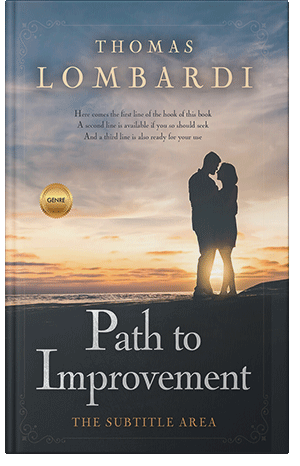 Premade Book Cover Limed Spruce