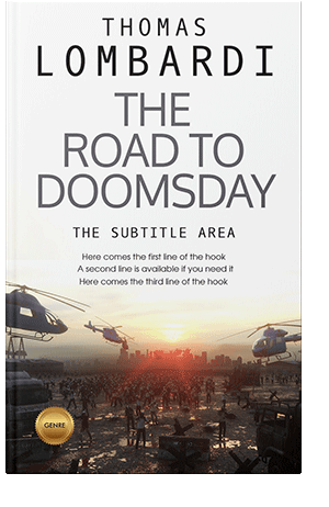 Pre Made Book Cover Taupe