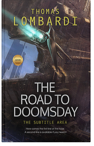 Premade Book Cover Thunder