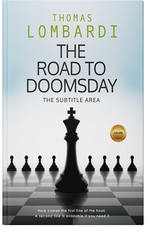 Front view of Premade Business Book Cover - Mystic