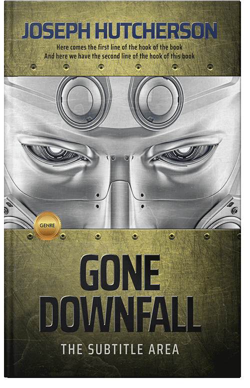 Front view of Premade Science Fiction Book Cover - Clay Creek