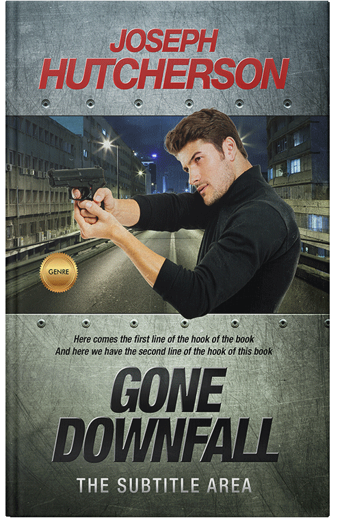 Front view of Premade Mystery & Thriller & Suspense Book Cover - Cape Cod