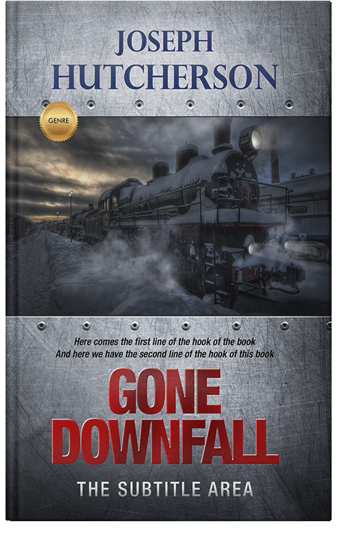 Front view of Premade Fantasy Book Cover - Tuna