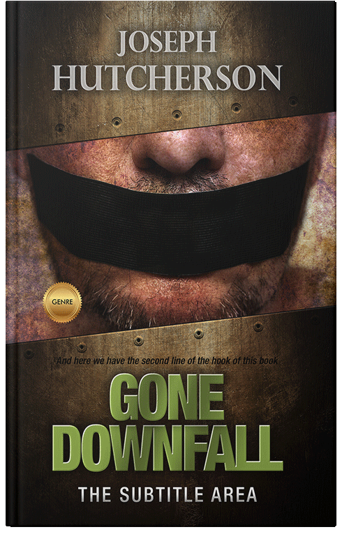 Front view of Premade Action & Adventure Book Cover - Eternity