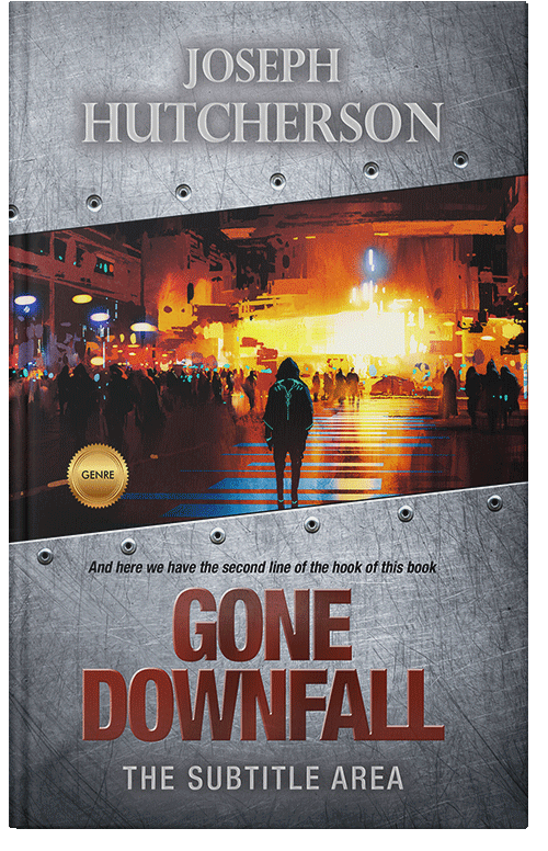 Front view of Premade Mystery & Thriller & Suspense Book Cover - Manatee