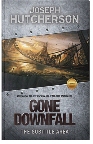 Premade Book Cover Cloudy