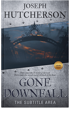 Pre Made Book Cover Ebony Clay