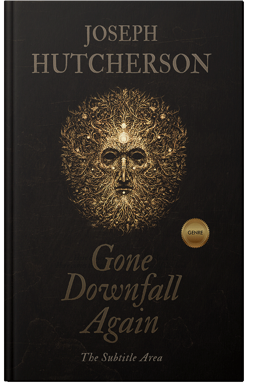 Front view of Premade Fantasy Book Cover - Asphalt