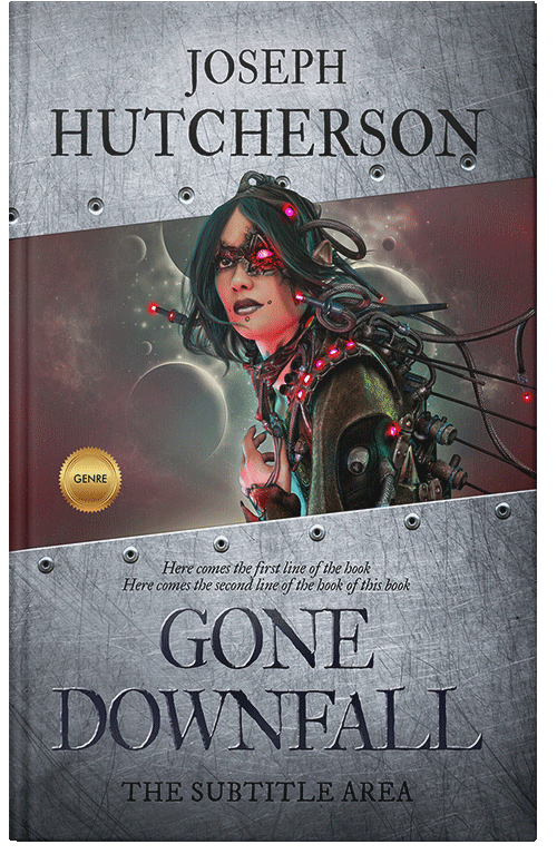 Front view of Premade Science Fiction Book Cover - Emperor