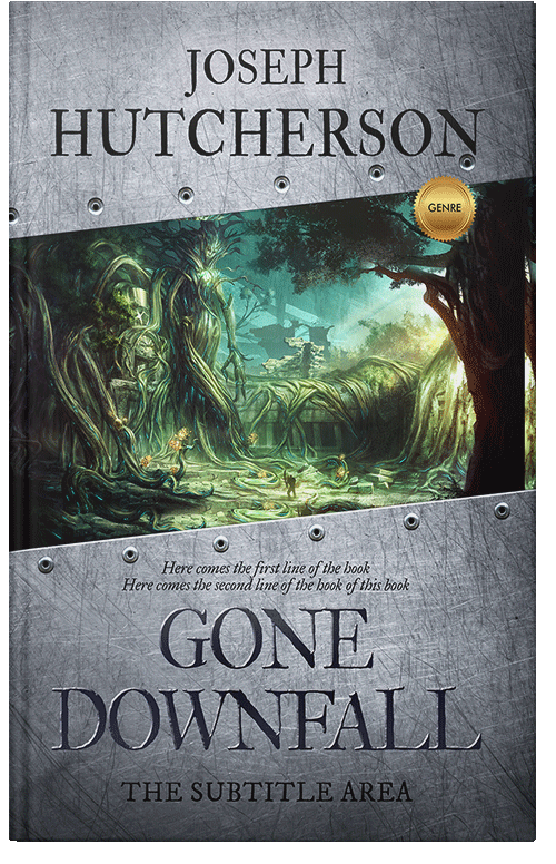 Front view of Premade Mystery & Thriller & Suspense Book Cover - Nandor