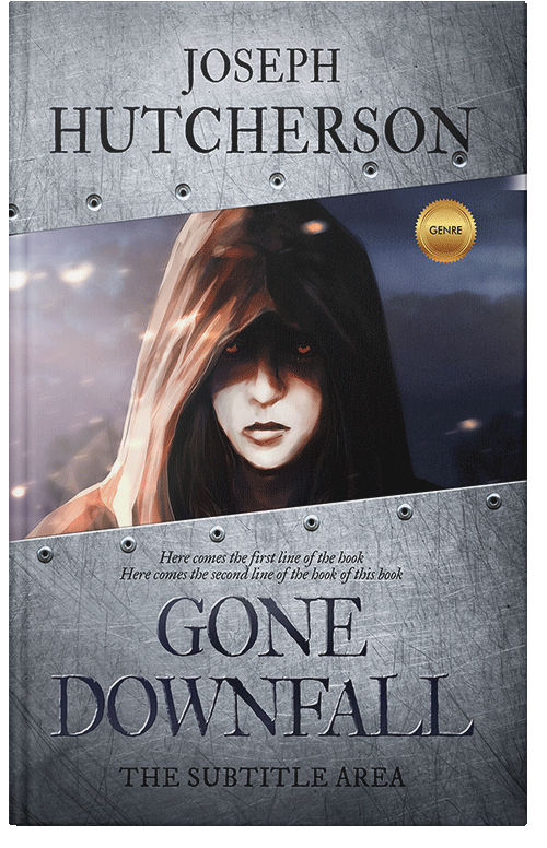 Front view of Premade Fantasy Book Cover - Spun Pearl