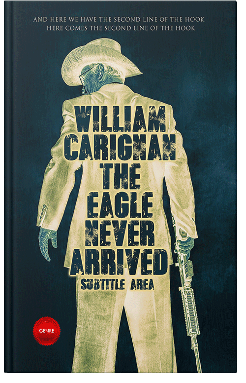 Front view of Premade Mystery & Thriller & Suspense Book Cover - Tiber