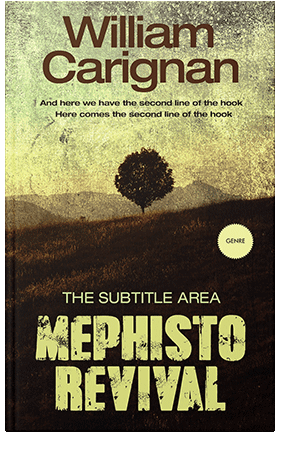 Pre Made Book Cover Primrose