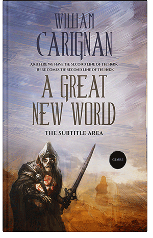 Premade Book Cover Pale Slate