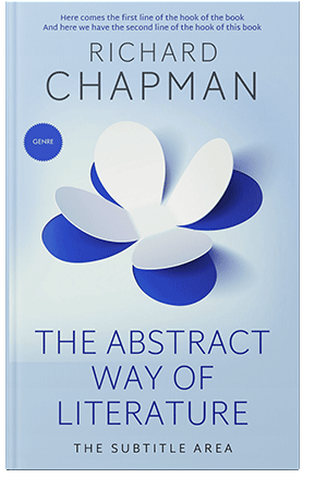 Pre Made Book Cover Jagged Ice