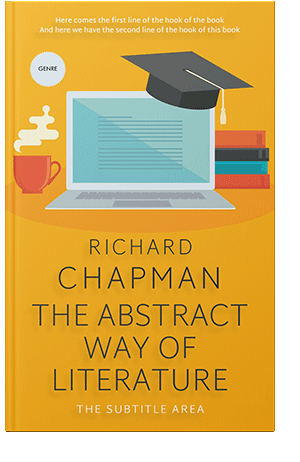 Pre Made Book Cover Buttercup