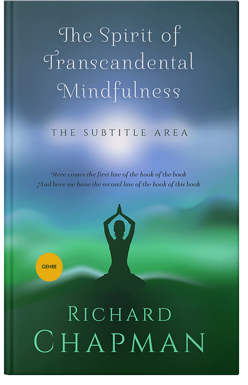 Front view of Premade Health & Mind & Body Book Cover - Plantation