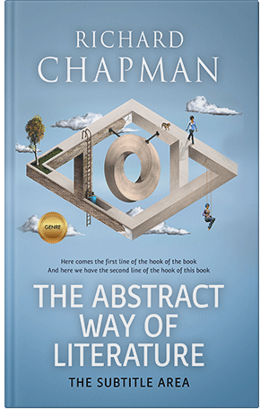 Premade Book Cover Polo Blue