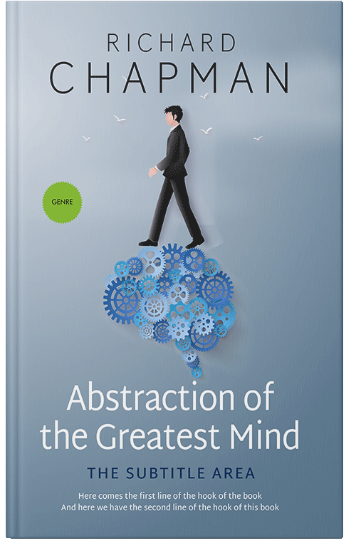 Front view of Premade Business Book Cover - Nepal