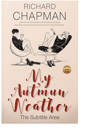 Pre Made Book Cover Linen