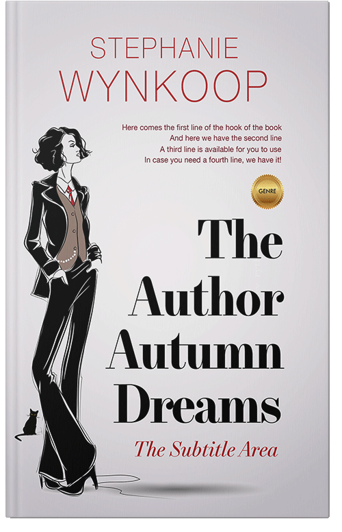 Front view of Premade Chick Lit Book Cover - Mischka