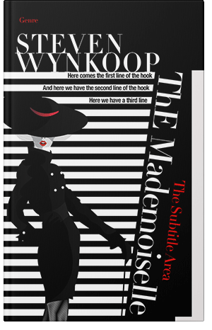 Premade Book Cover Black