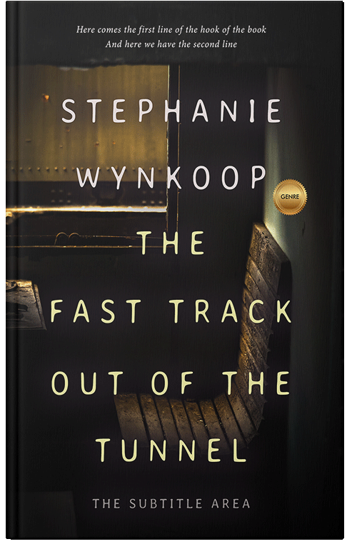 Front view of Premade Mystery & Thriller & Suspense Book Cover - Cod Gray