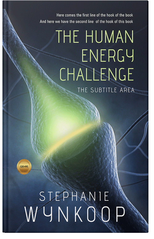 Front view of Premade Science & Nature Book Cover - Ebony Clay