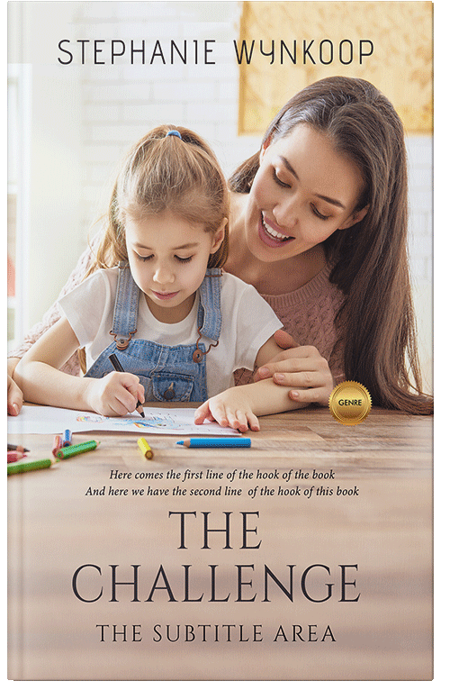 Front view of Premade Family & Parenting Book Cover - Dust Storm