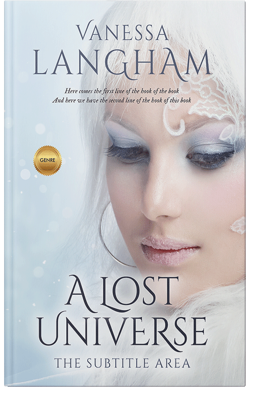 Front view of Premade Fantasy Book Cover - Iron